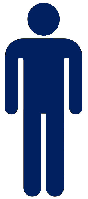 Icon Blue Man